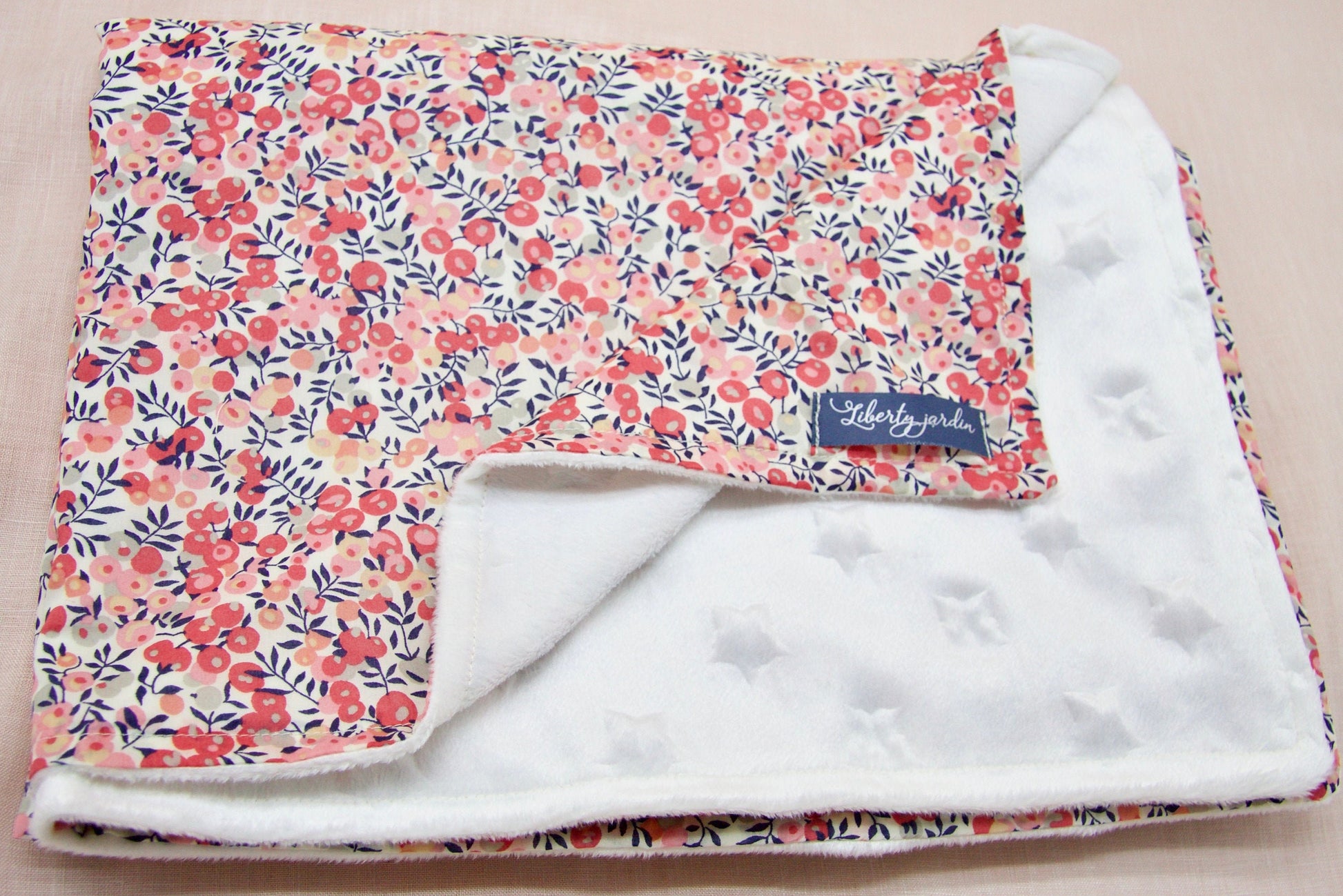 Liberty of London baby blanket organic cotton floral animal print pinky Terry warm soft new born gift eastern thanksgiving halloween Christmas a unisex baby boy girl new parents home coming soft breathable breathable enfant swaddle cover tummy time