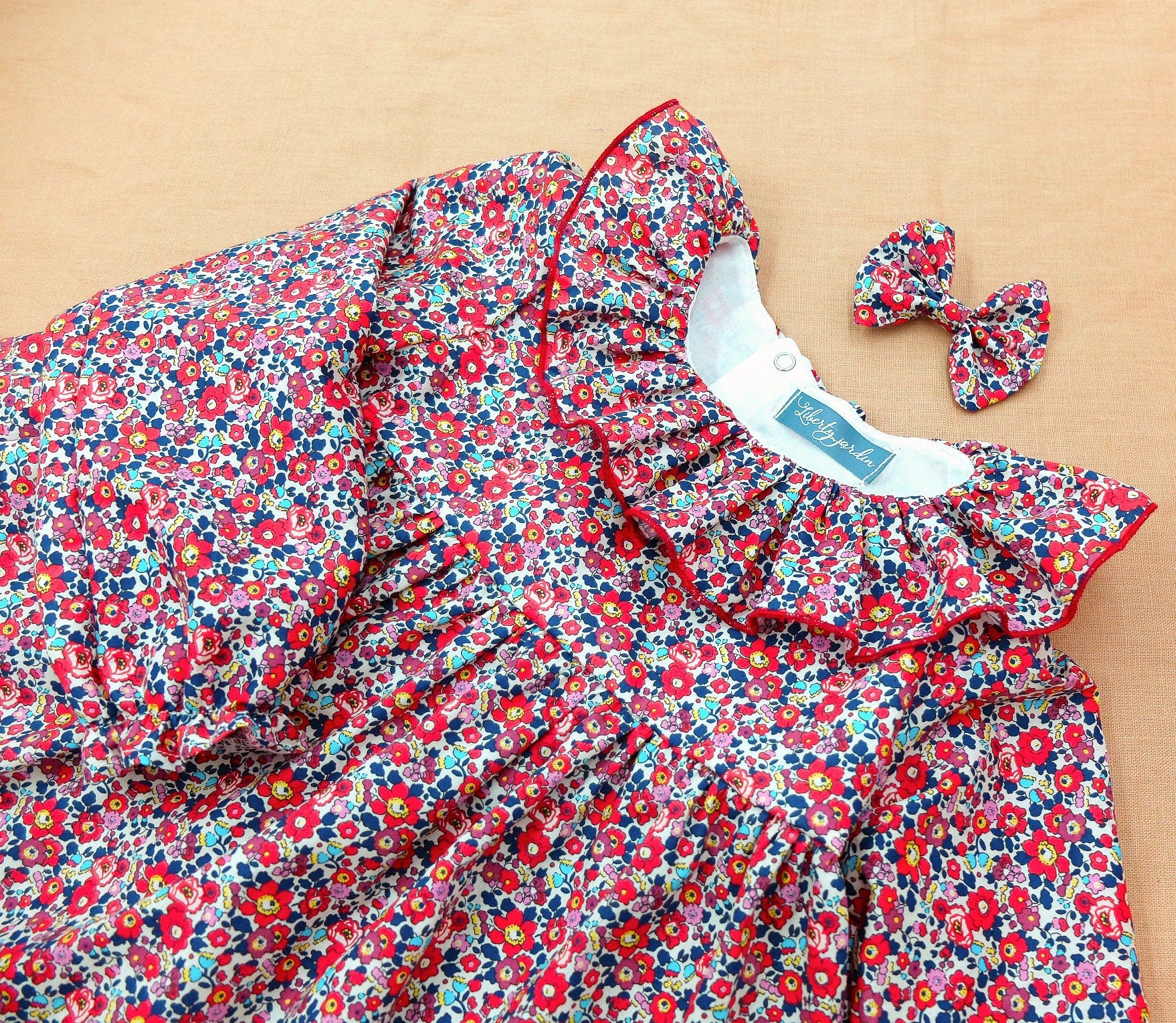 CHRISTMAS Liberty London blouse for little girl