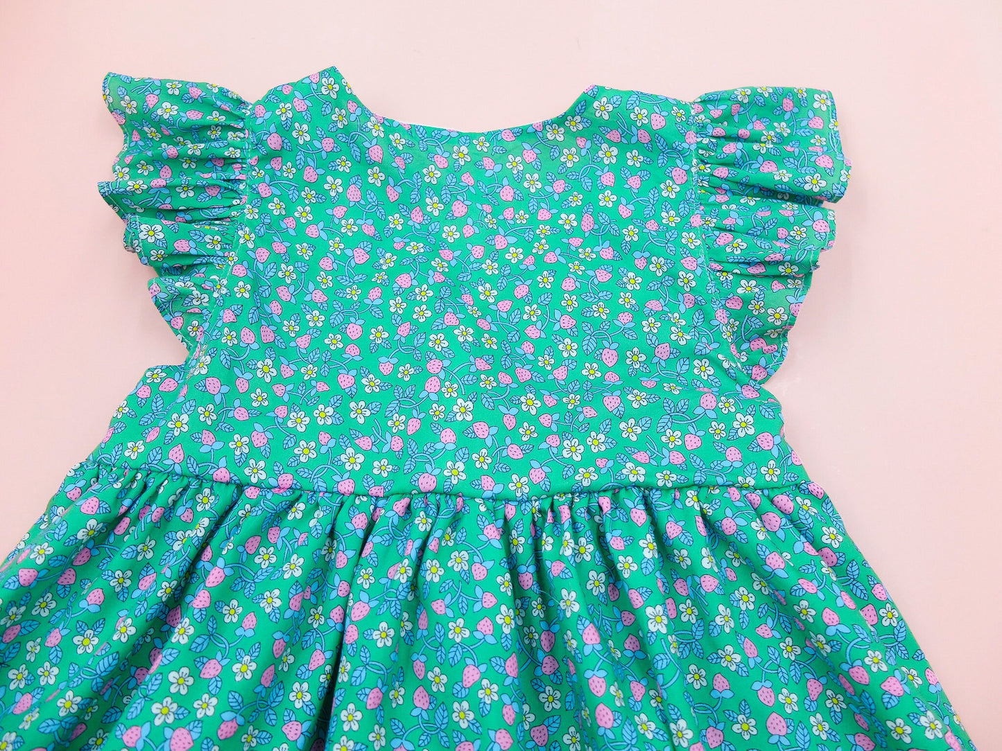 Liberty London dress - Floral Print Girl Dress