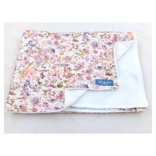 Liberty of London baby blanket organic cotton floral animal print pinky Terry warm soft new born gift eastern thanksgiving halloween Christmas a unisex baby boy girl new parents home coming soft breathable breathable enfant swaddle cover tummy time