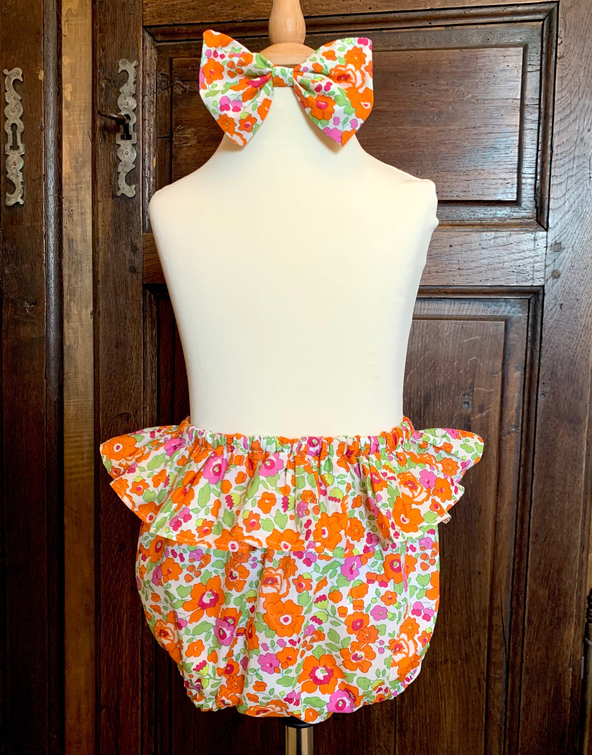 Floral Bloomers | Liberty London | Baby Flower Swimsuit | Baby Ruffle Bottom | Ruffle Diaper Cover | Cotton Girl Bloomers | Nappy Cover