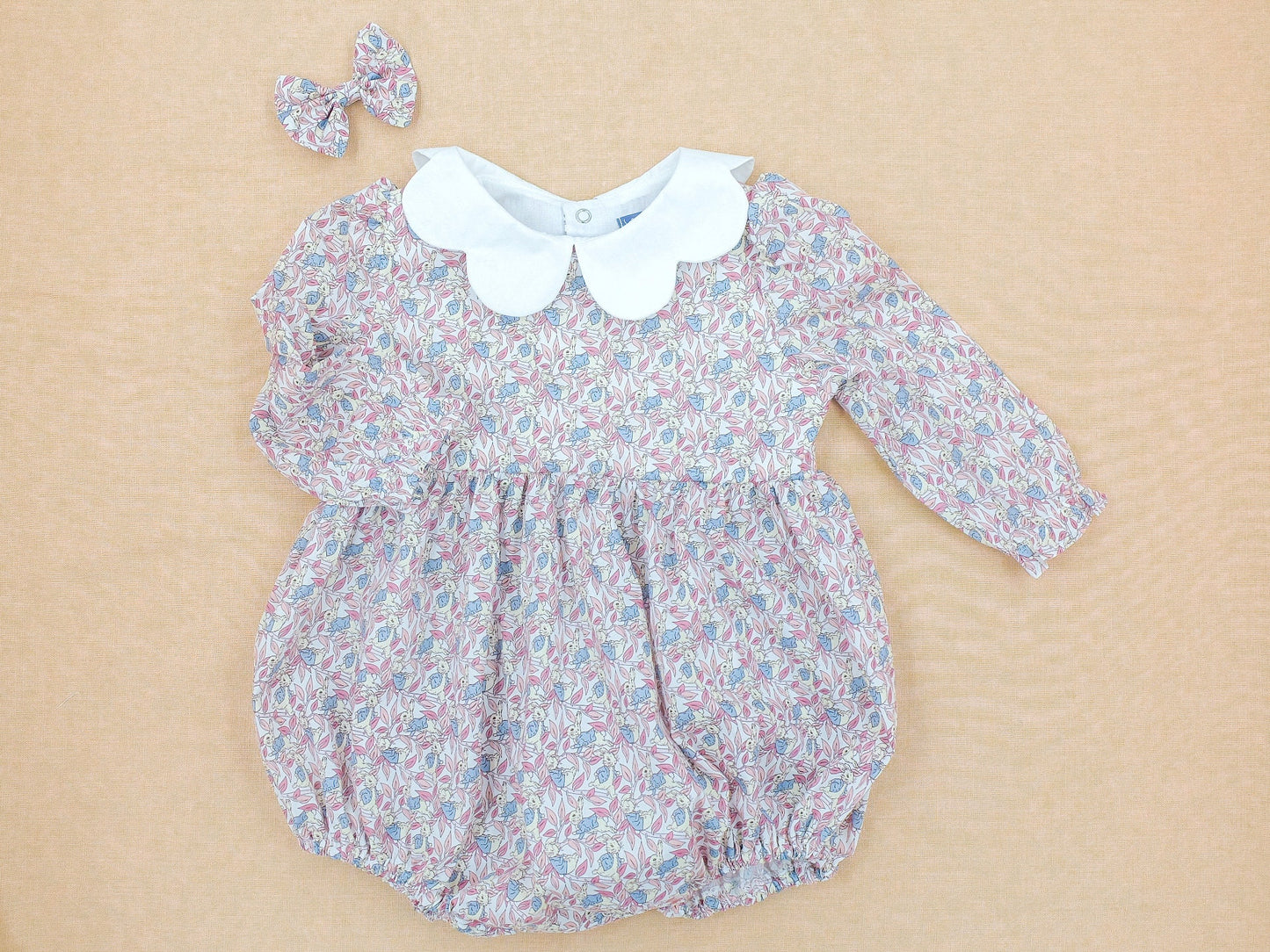 Liberty of London baby bubble romper