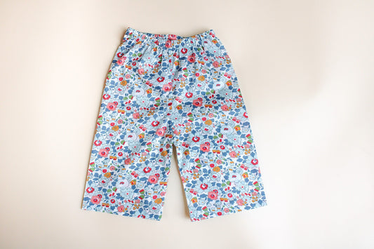 Liberty Floral Print Kids Summer Pants