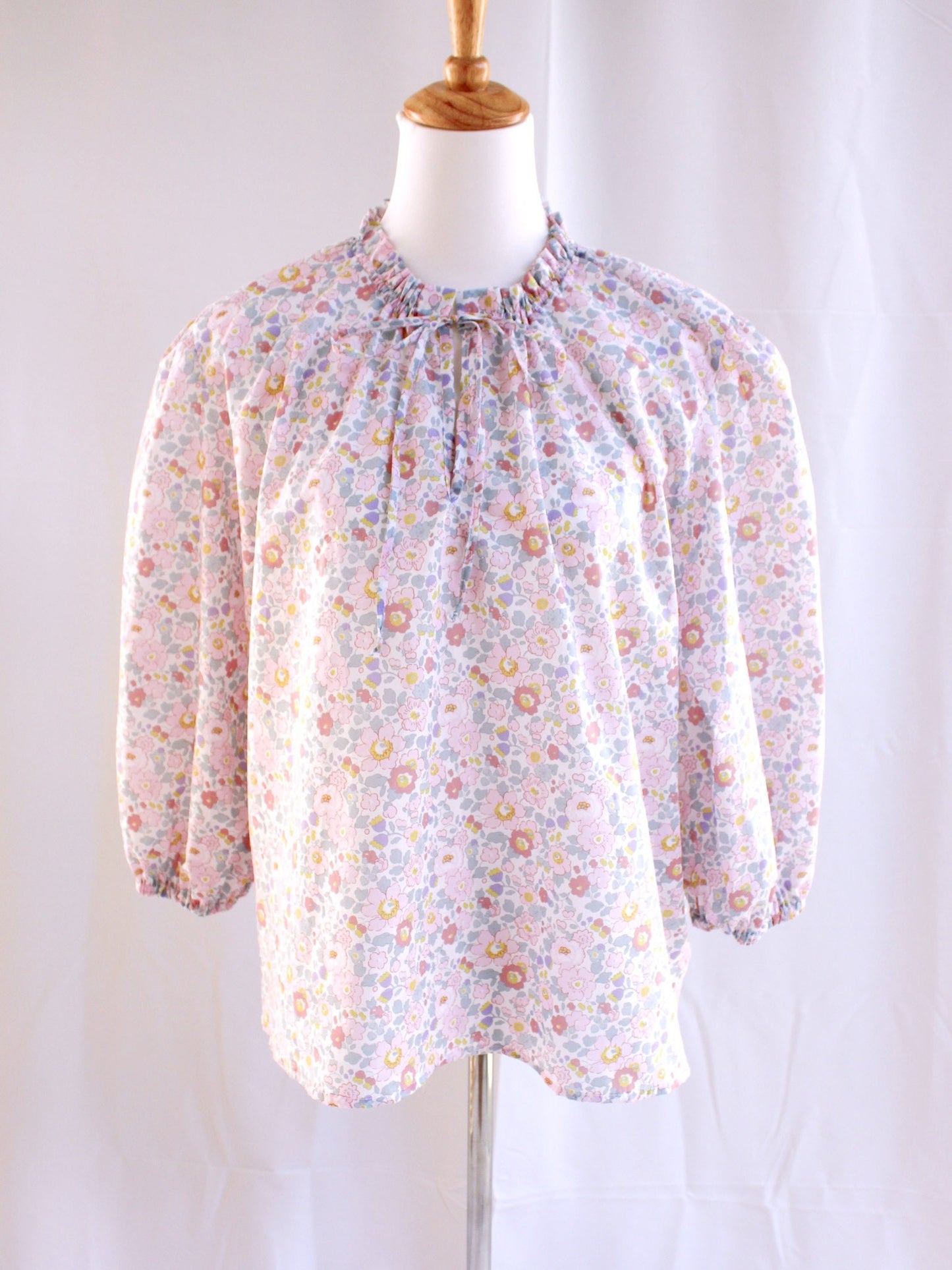 Ruffle Collar Top - Liberty of London Women Blouse