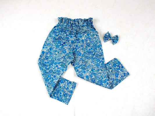 Liberty of London Little Girl Pants with Pockets