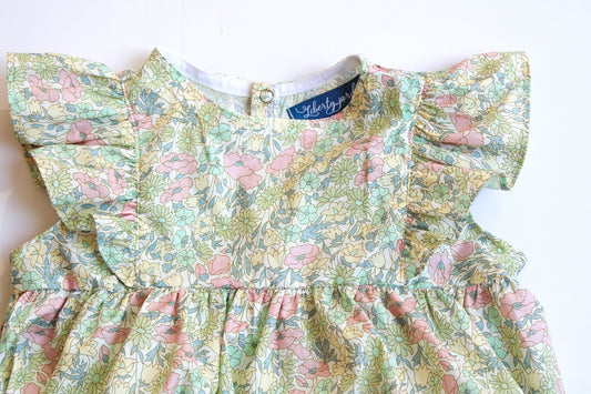 Ruffle Liberty of London Baby Bubble Romper