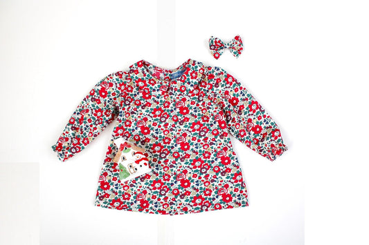 Liberty London Girl blouse Christmas