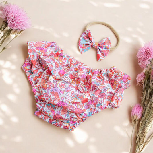 Liberty baby bloomer, Liberty fabrics, Liberty of London, Floral Print, Baby nappy cover, Ditsy Flower, Animal Print, Liberty baby swimwear